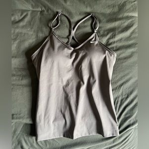 Nike Women's Indy Bra Tank Top - Olive Green - Size Medium